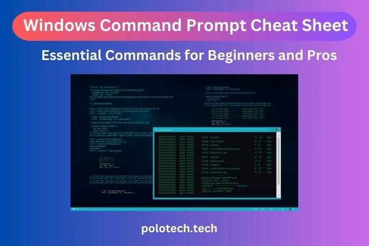 windows command prompt cheat sheet